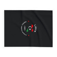 Libya Premium Fleece blanket