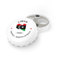 Libya Bottle Opener and Fridge Magnet