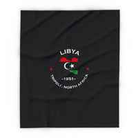 Libya Premium Fleece blanket