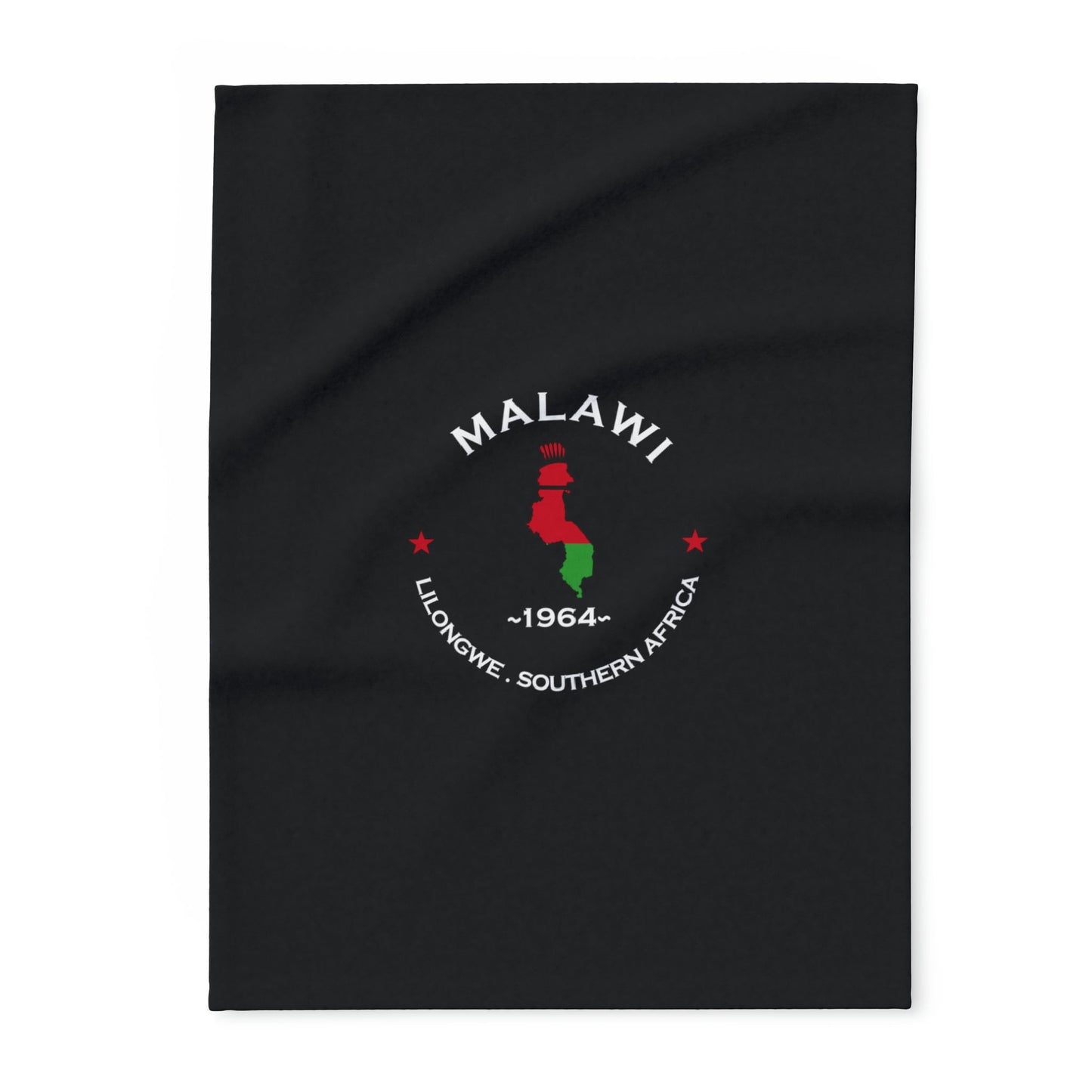 Malawi Inspired Premium Fleece blanket