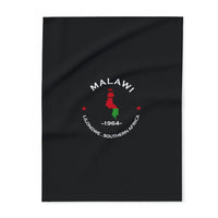 Malawi Inspired Premium Fleece blanket