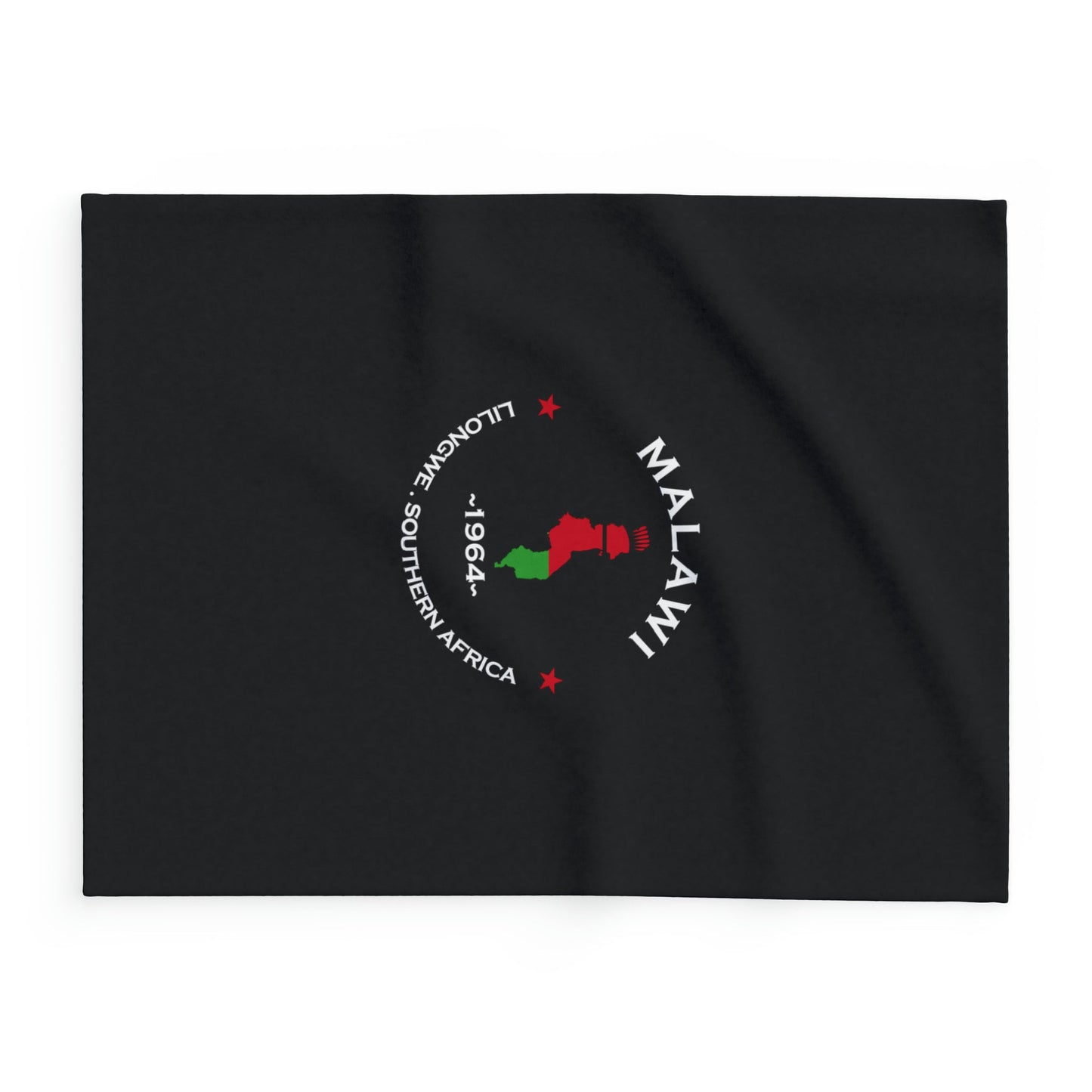 Malawi Inspired Premium Fleece blanket