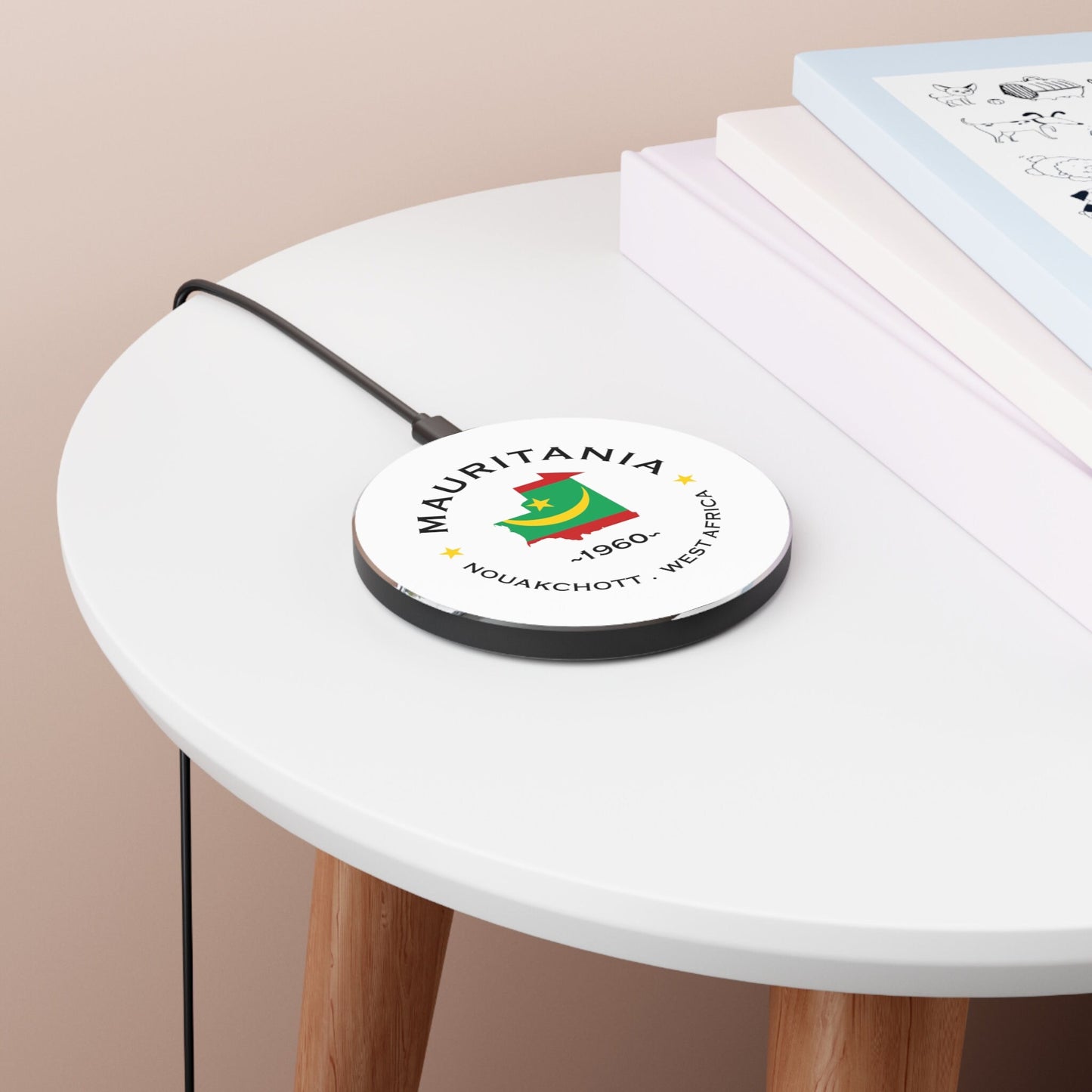 Mauritania Wireless Charger- Iphone and Android phones