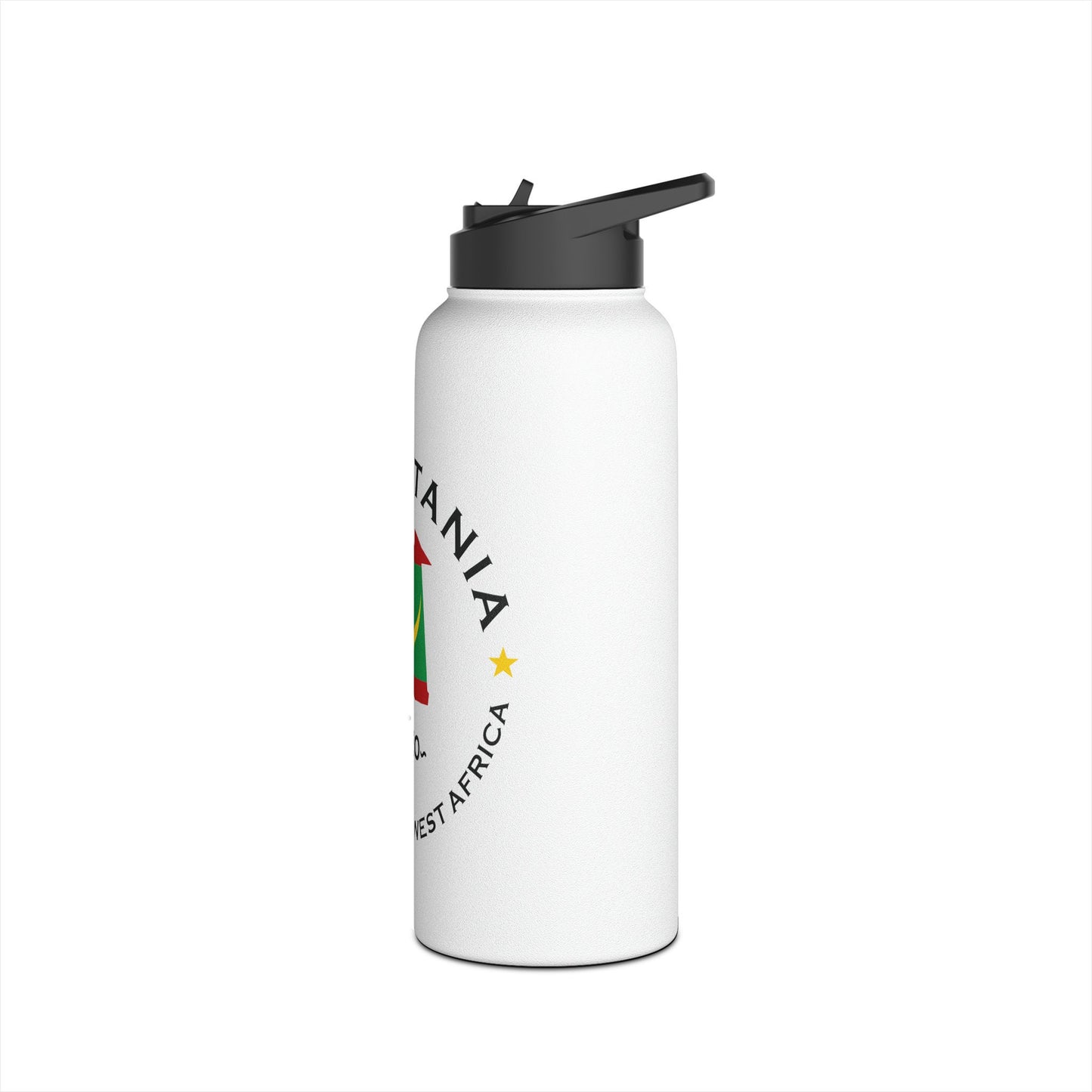 Mauritania Stainless Steel Water Bottle.