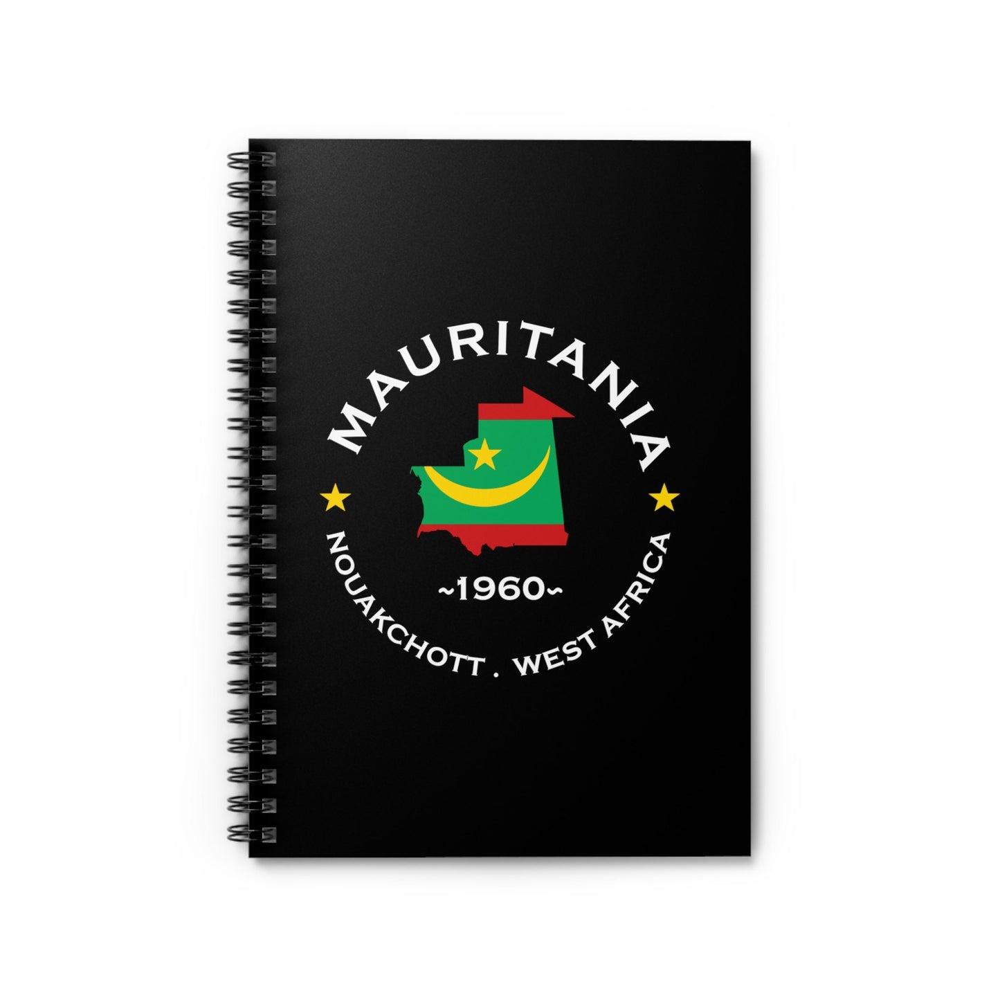 Mauritania Spiral Notebook