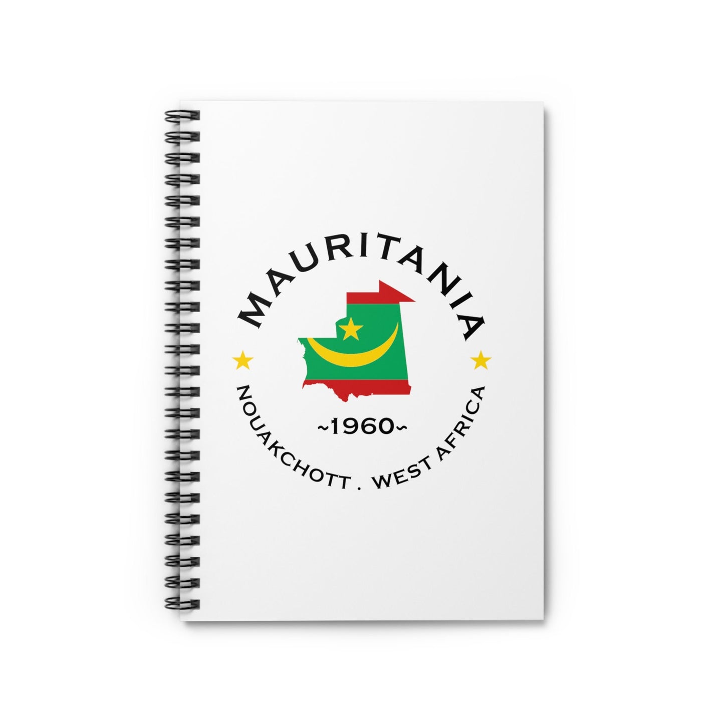 Mauritania Spiral Notebook