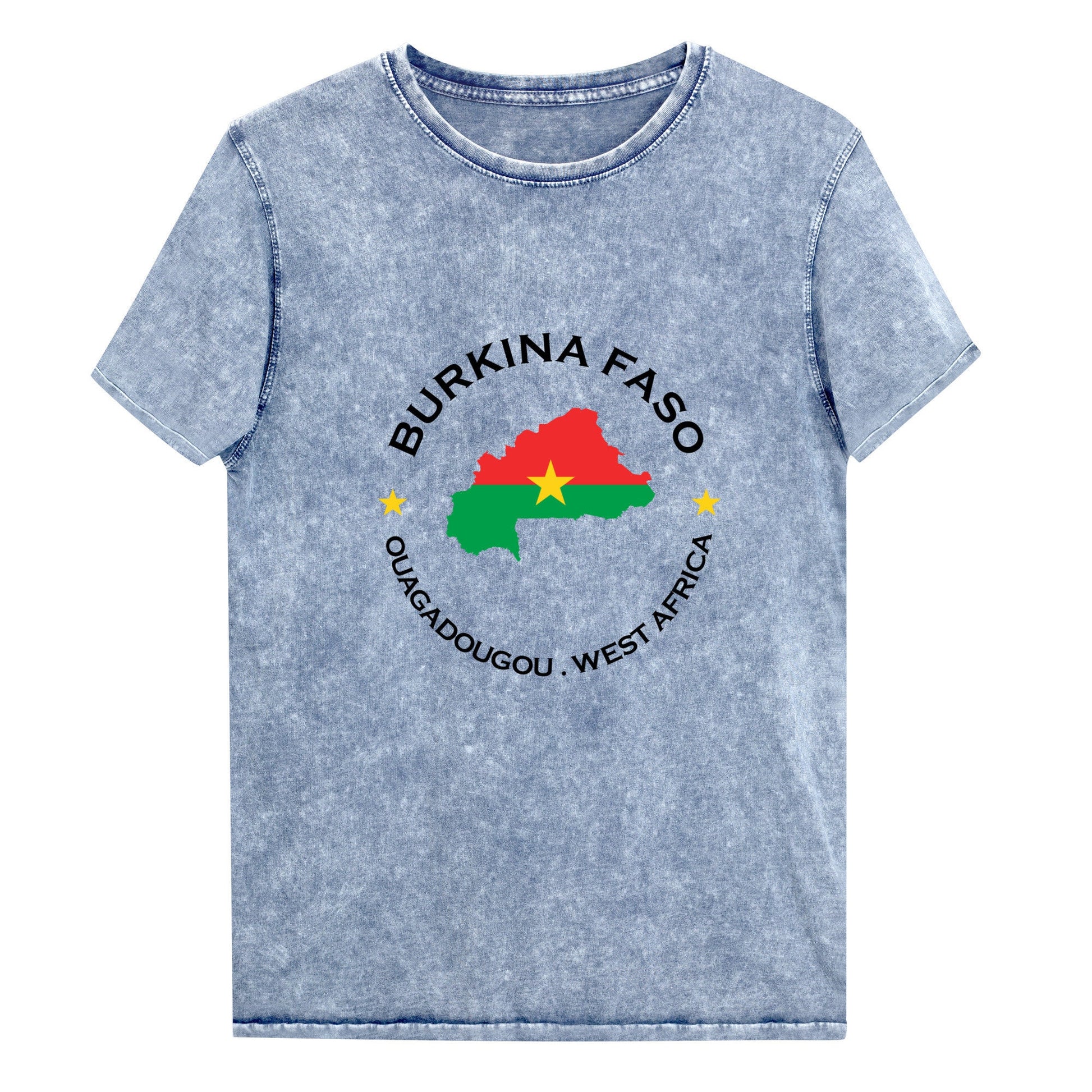 Burkina Faso Denim T-Shirt