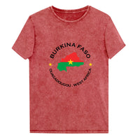 Burkina Faso Denim T-Shirt