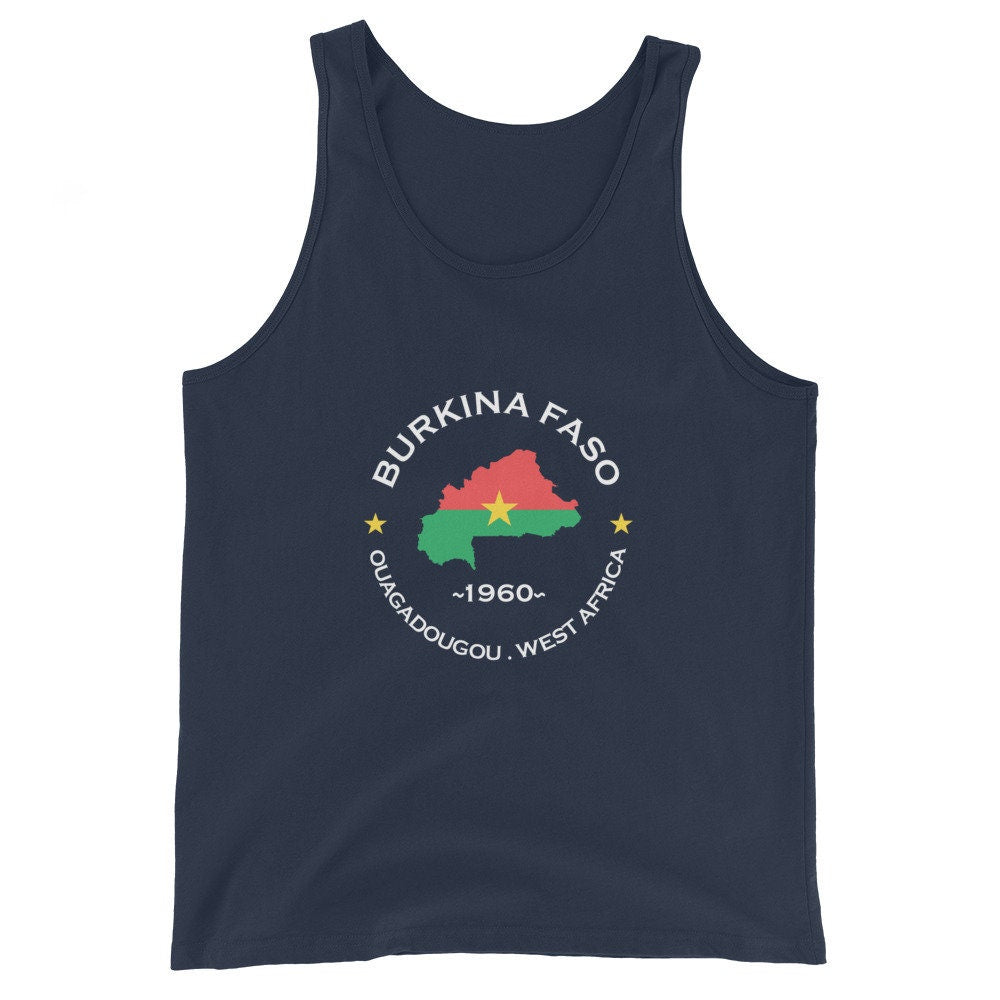 Burkina Faso Unisex Tank Top