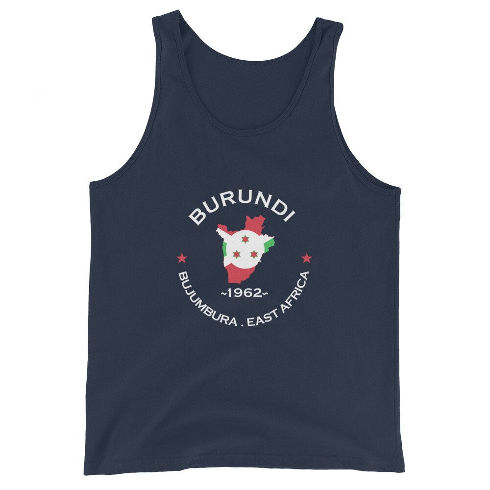 Burundi Unisex Tank Top