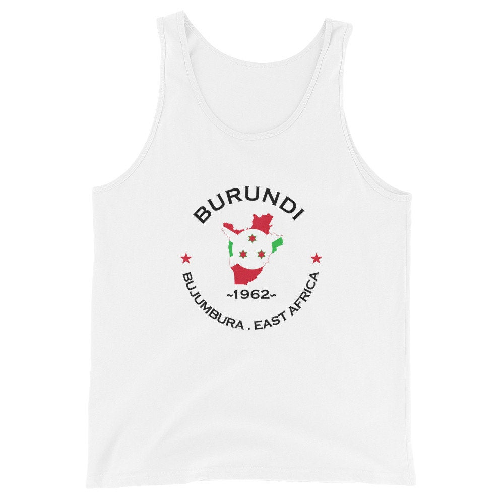 Burundi Unisex Tank Top