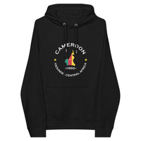 Cameroon Unisex eco raglan hoodie