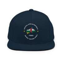 Central African Republic Snapback Hat