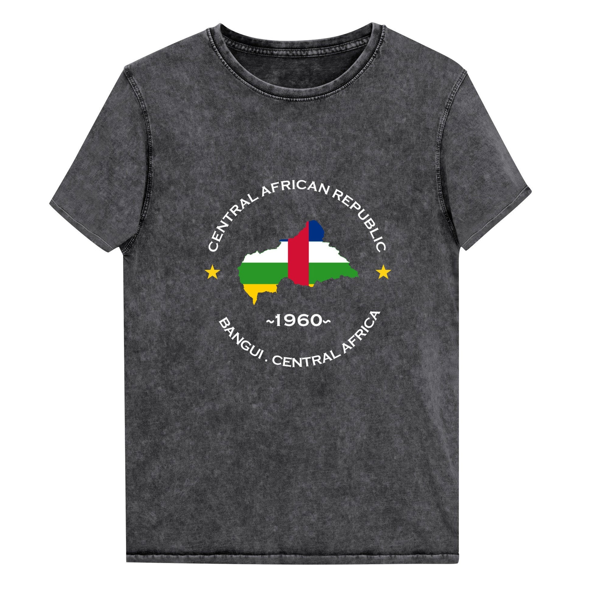 Central African Republic Denim T-Shirt