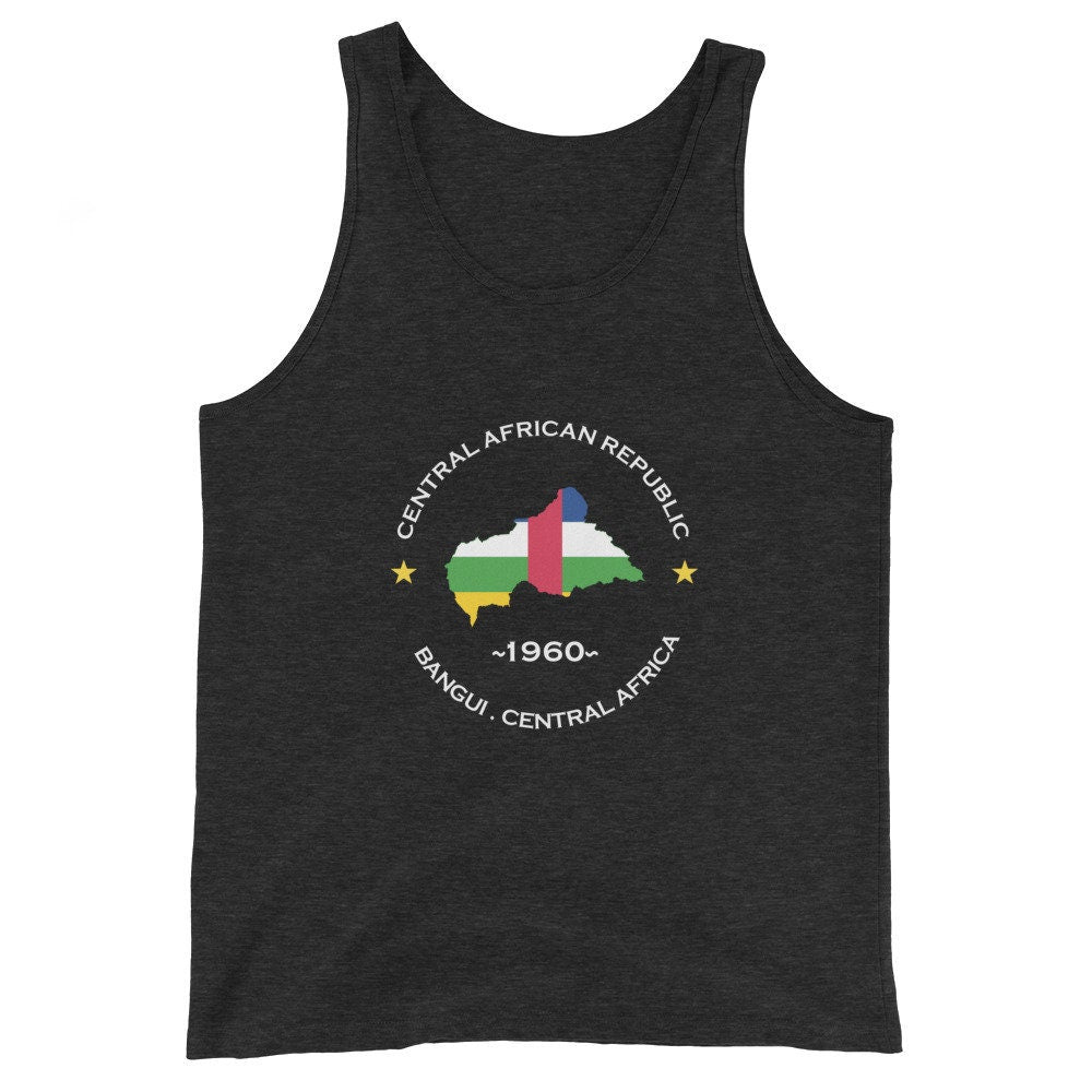 Central African Republic Unisex Tank Top