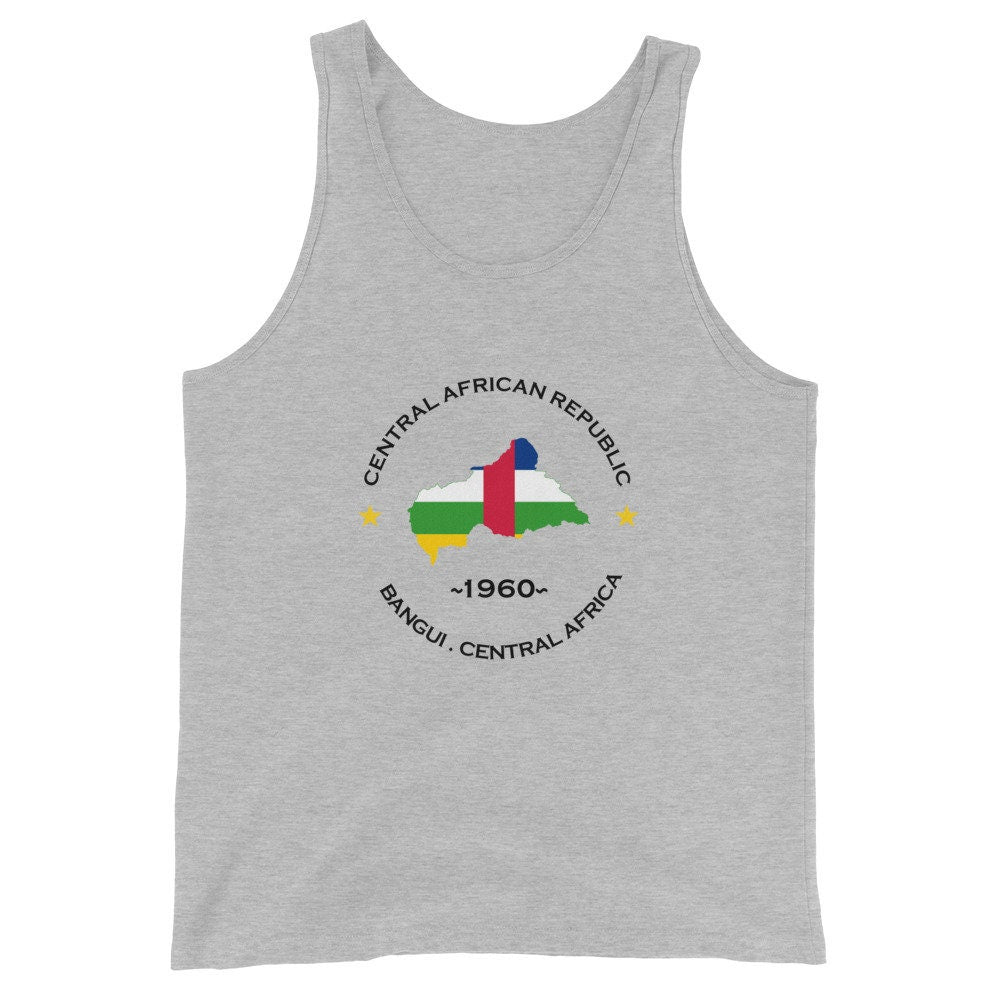 Central African Republic Unisex Tank Top