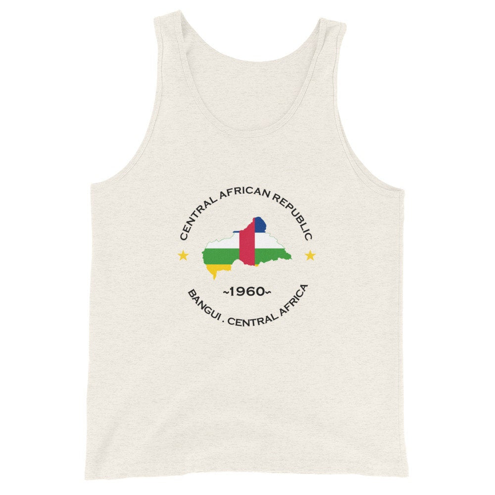 Central African Republic Unisex Tank Top