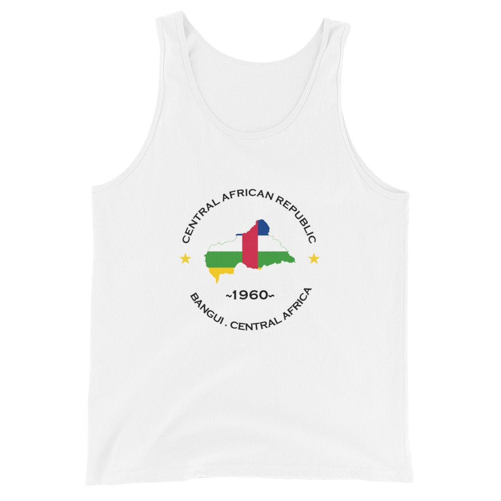 Central African Republic Unisex Tank Top