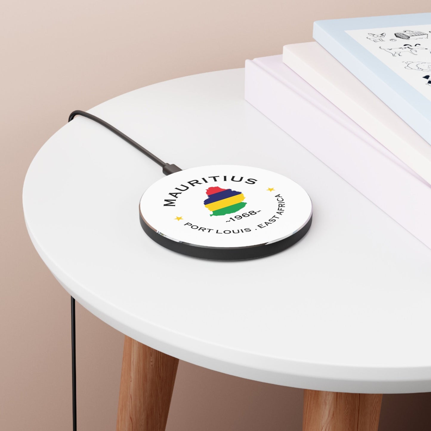 Mauritius Wireless Charger- Iphone and Android phones