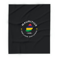 Mauritius Inspired Premium Fleece blanket