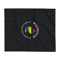 Mauritius Inspired Premium Fleece blanket