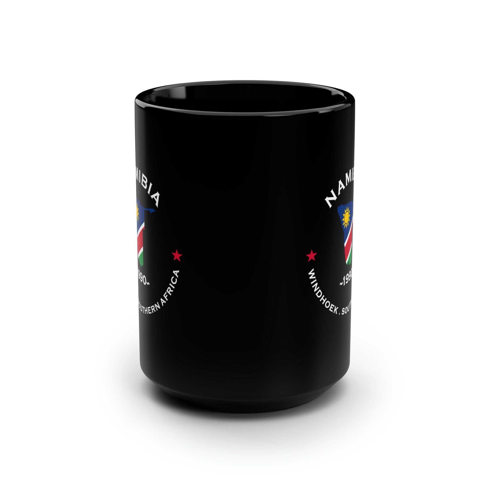 Namibia Black Mug