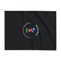 Namibia Premium Fleece blanket