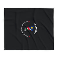 Namibia Premium Fleece blanket