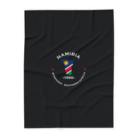 Namibia Premium Fleece blanket