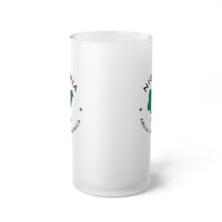 Nigeria  Frosted Glass Beer Mug