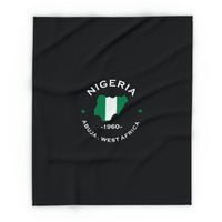 Nigeria Premium Fleece blanket