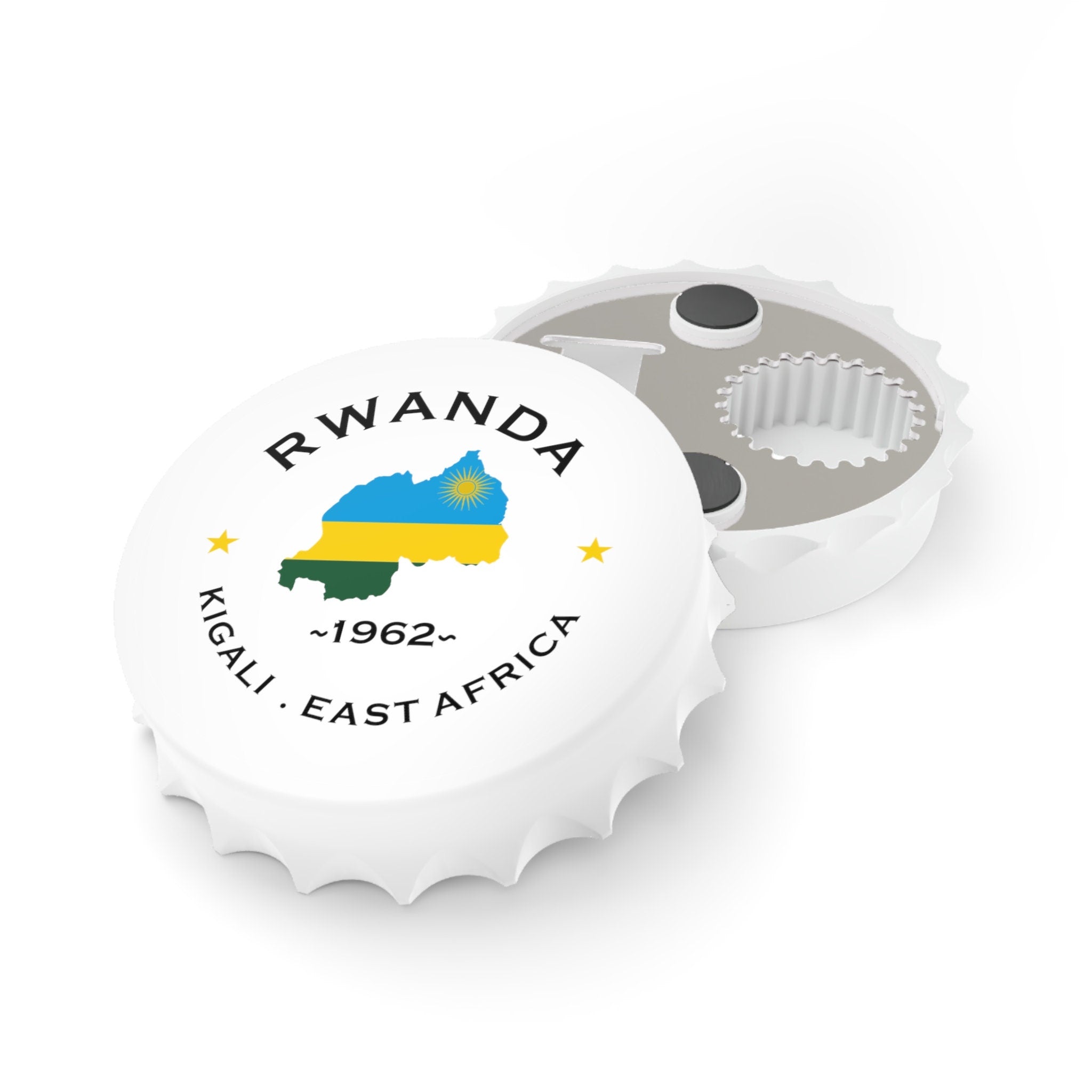 Rwanda Bottle Opener and Fridge Magnet