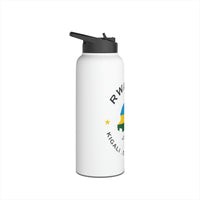 Rwandan Stainless Steel Water Bottle.