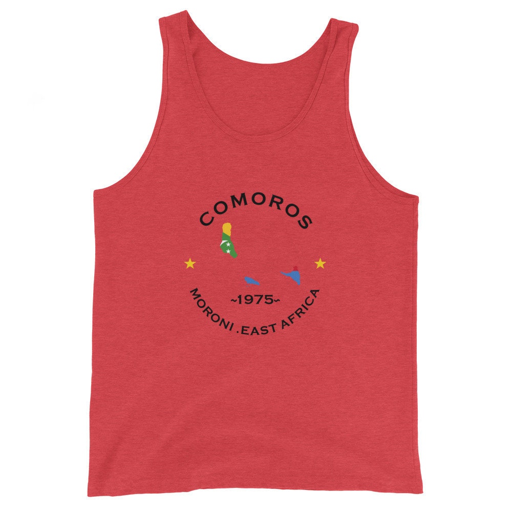 Comoros Unisex Tank Top