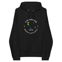 Comoros Unisex eco raglan hoodie