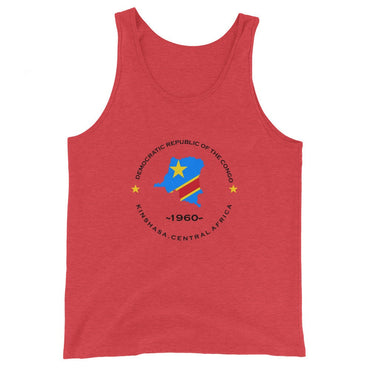 Congolese Unisex Tank Top