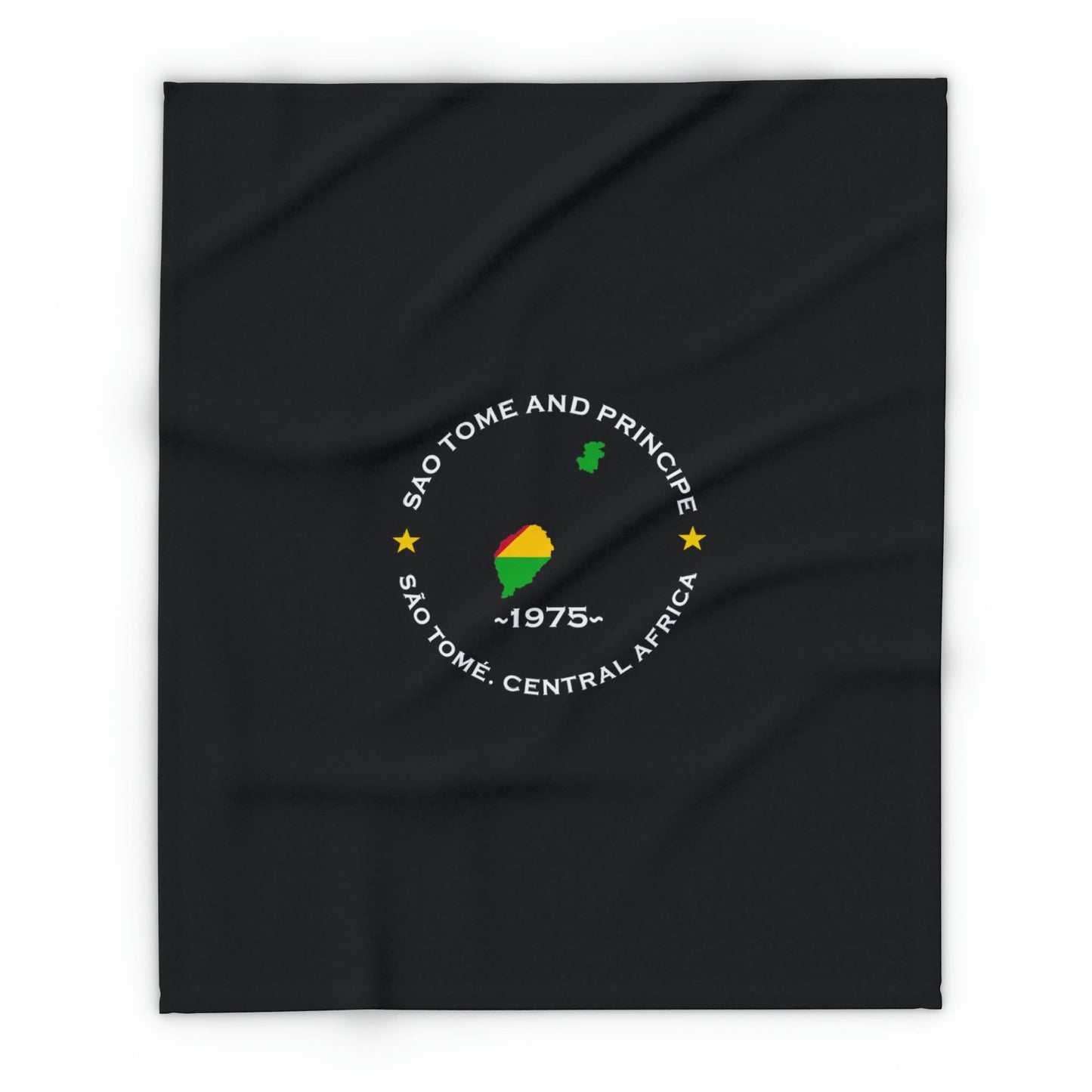 Sao Tome and Principe Inspired Premium Fleece blanket