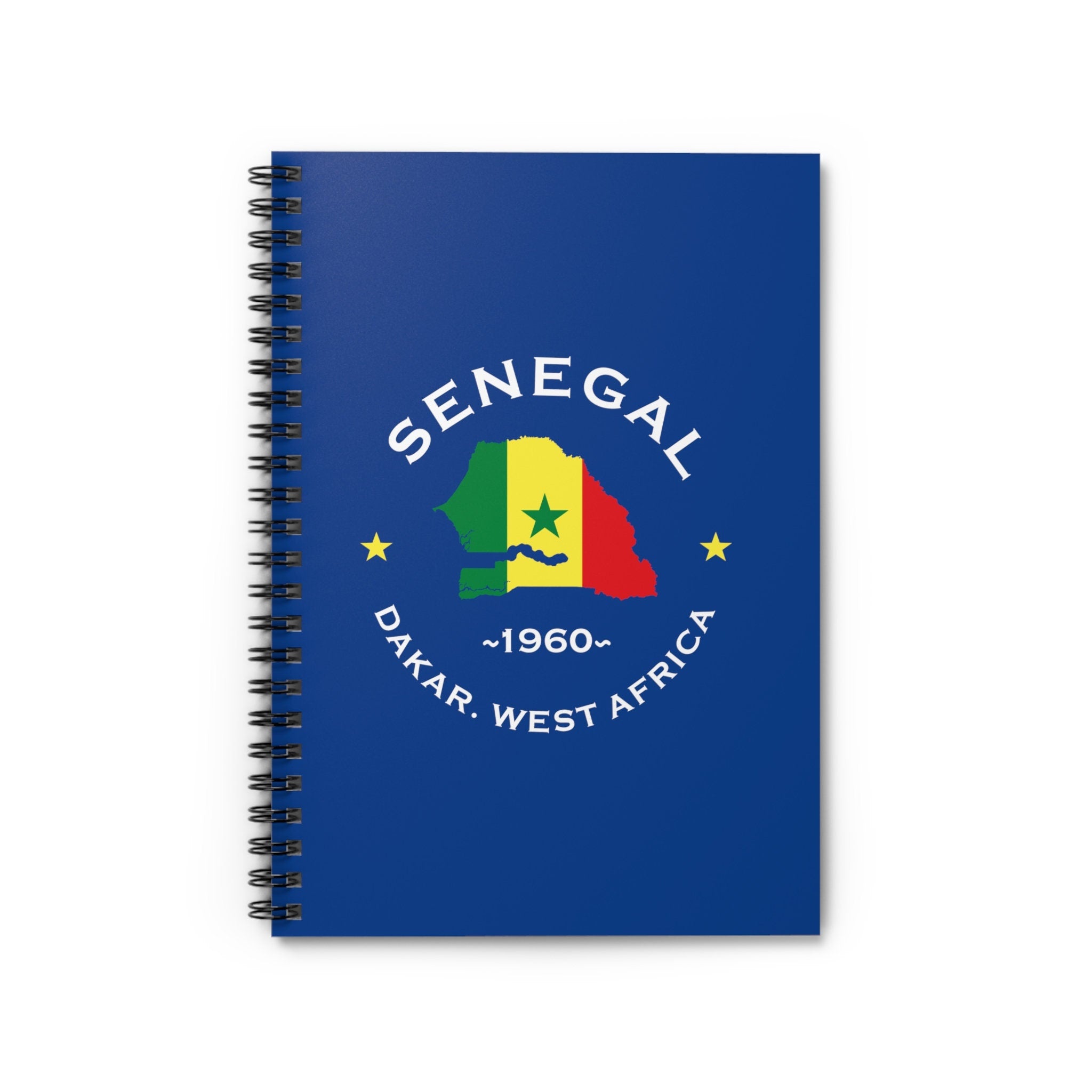 Senegal Spiral Notebook