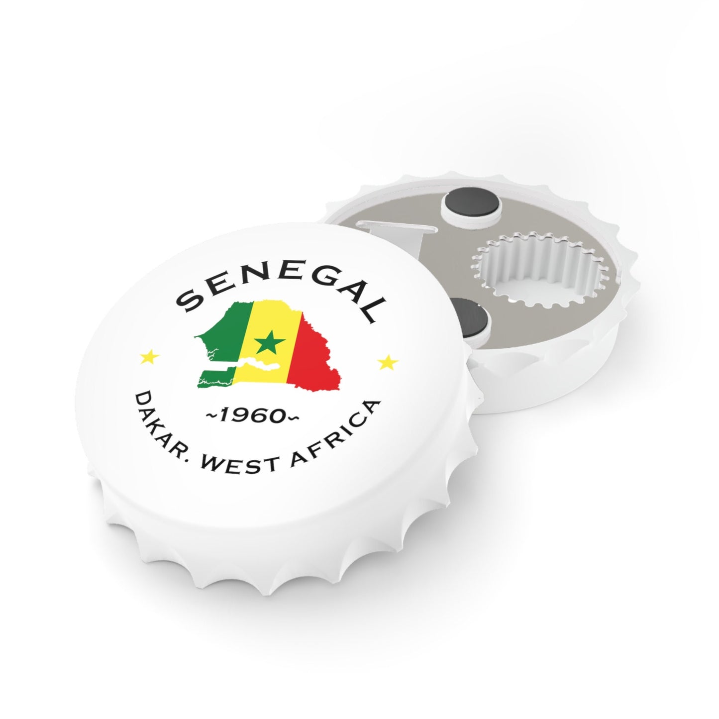 Senegal  Bottle Opener and Fridge Magnet