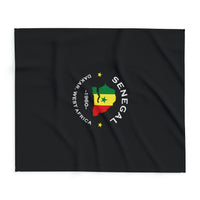 Senegal Premium Fleece blanket