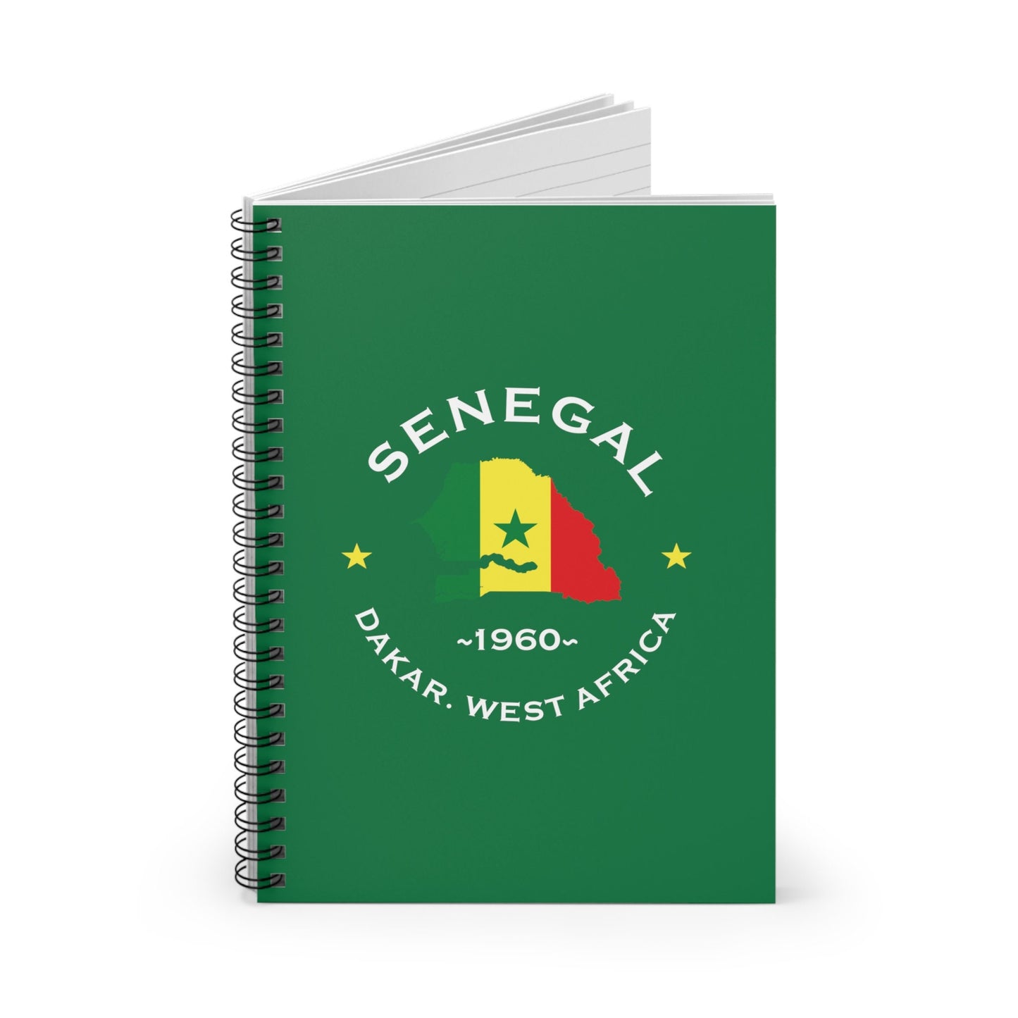 Senegal Spiral Notebook