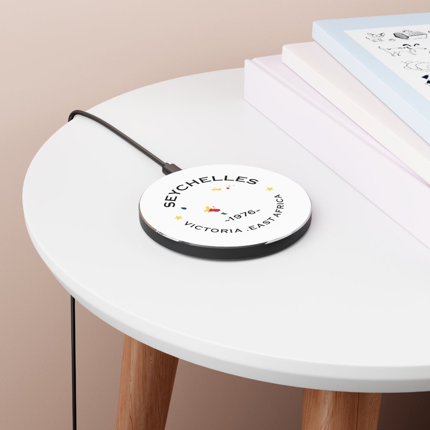 Seychelles Wireless Charger- Iphone and Android phones