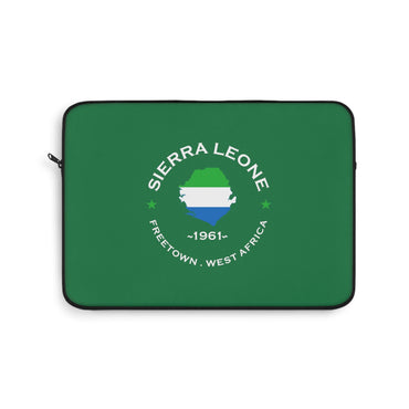 Sierra Leone Laptop Sleeve- 13 inch