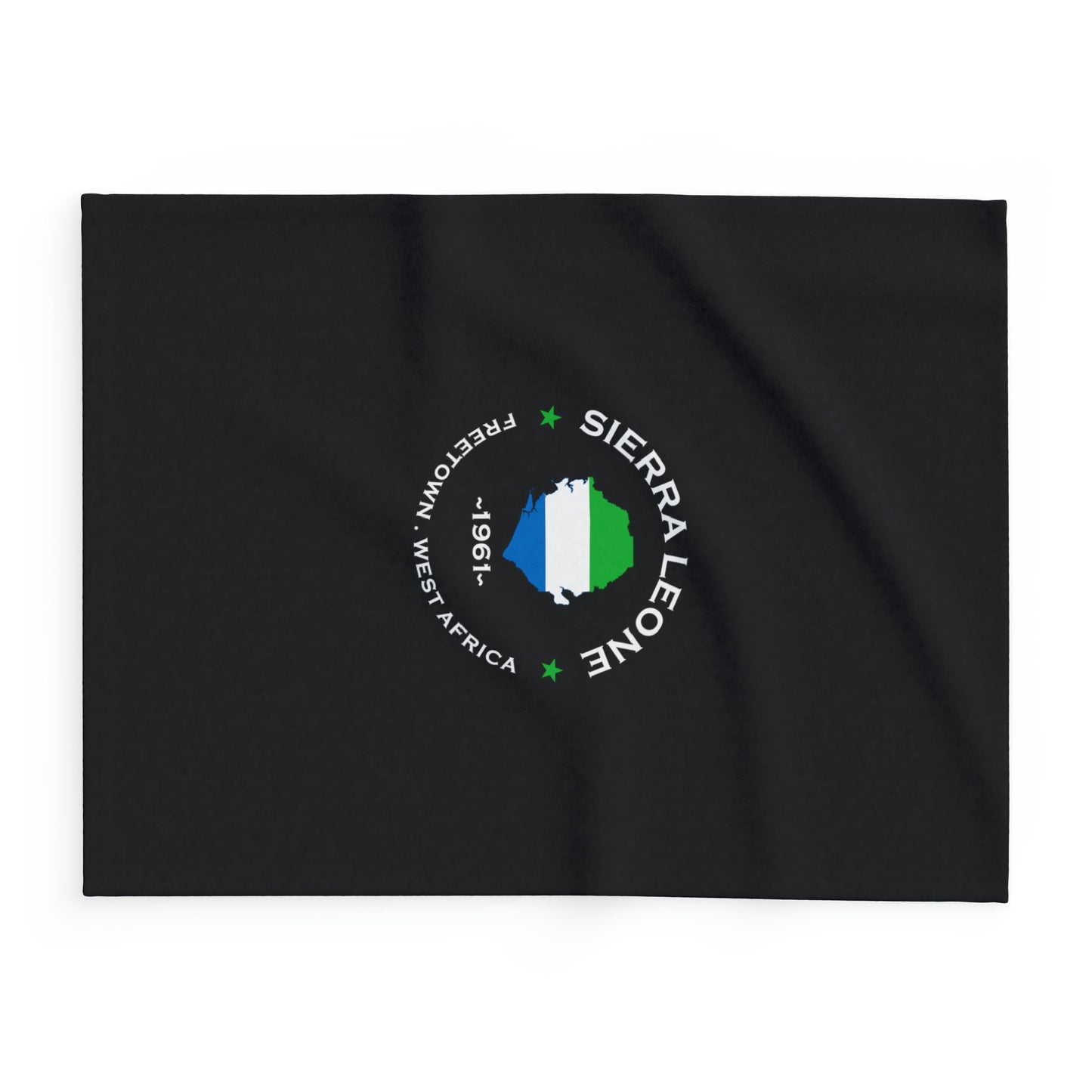 Sierra Leone Inspired Premium Fleece blanket