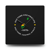 Sao Tome and Principe Wall Clock