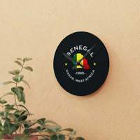 Senegal Acrylic Wall Clock