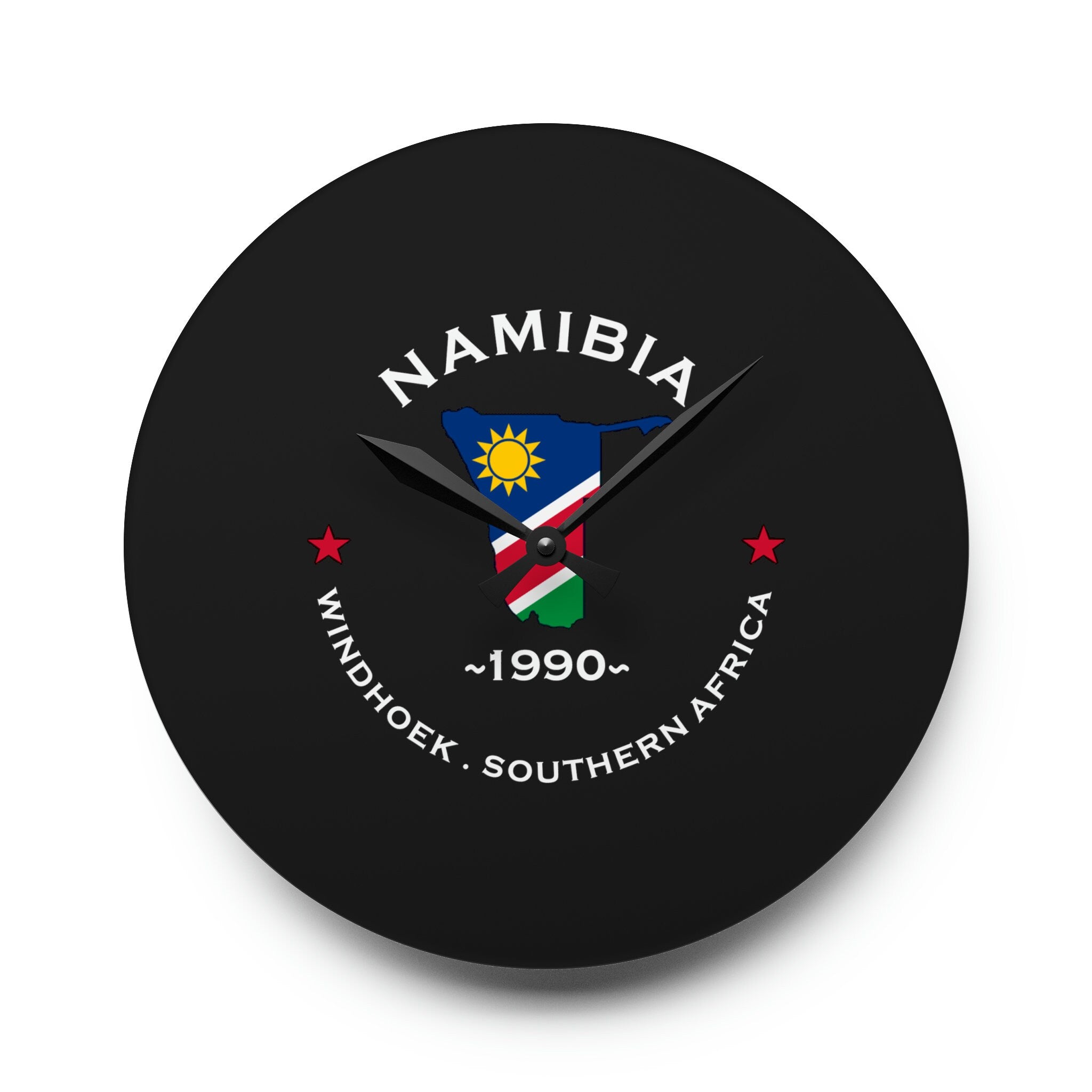 Namibia Acrylic Wall Clock