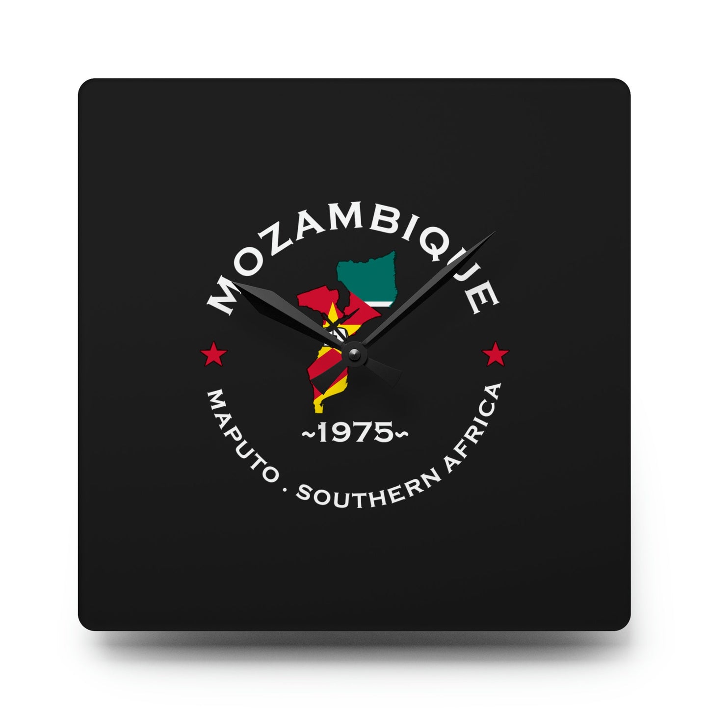 Mozambique Acrylic Wall Clock