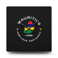 Mauritius Acrylic Wall Clock