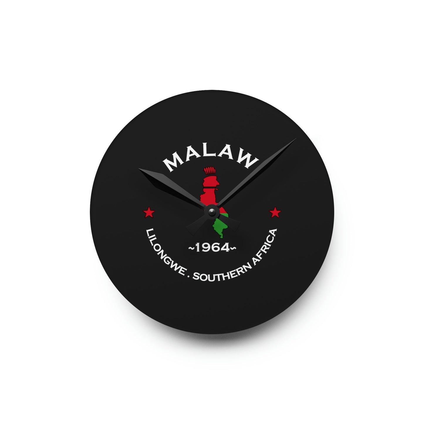 Malawi Acrylic Wall Clock